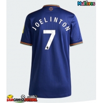 Camisa de Futebol Newcastle United Joelinton #7 Equipamento Alternativo Mulheres 2025-26 Manga Curta